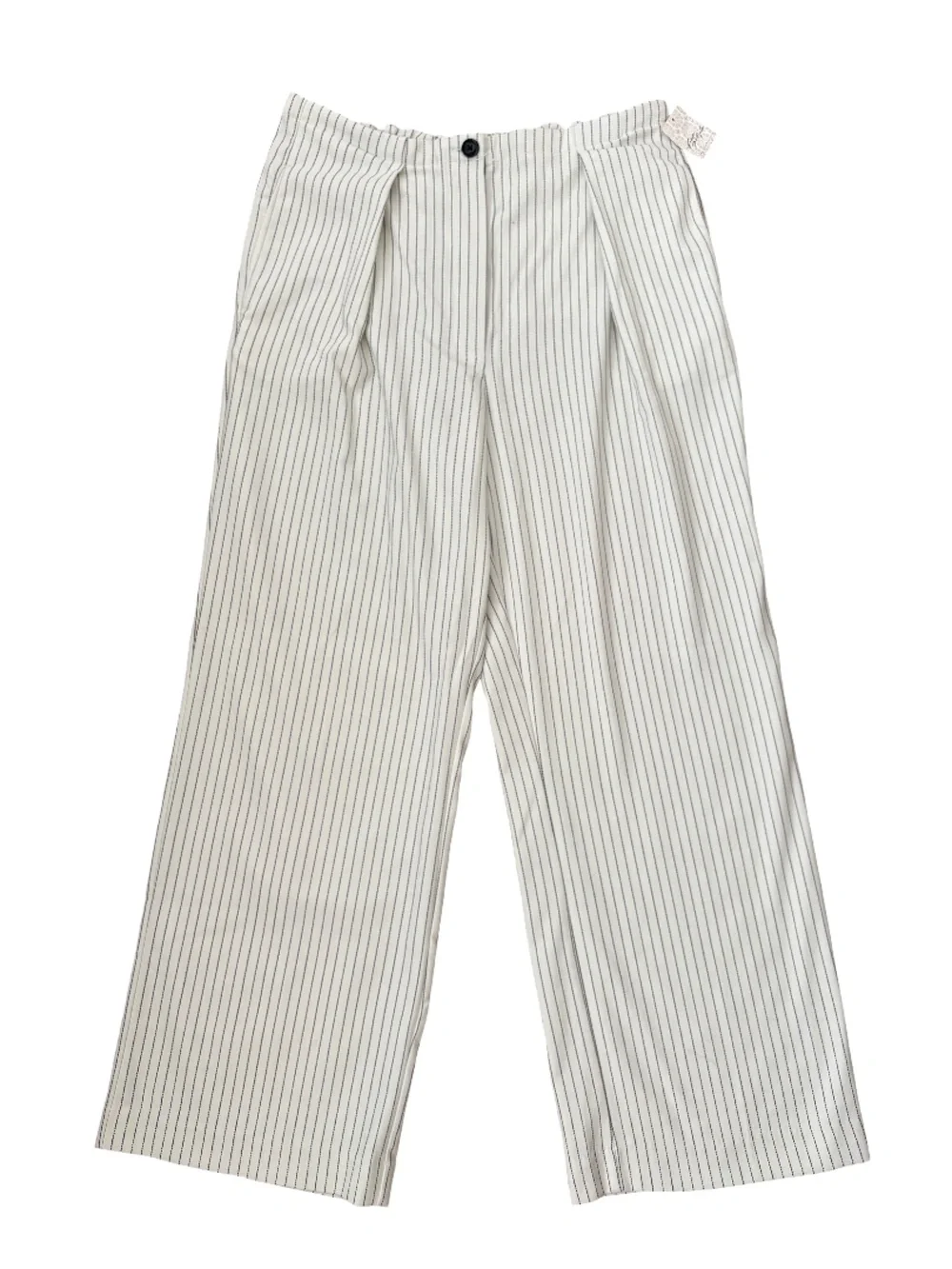 NWT Free People Pin Striped Trouser Pants Size Large